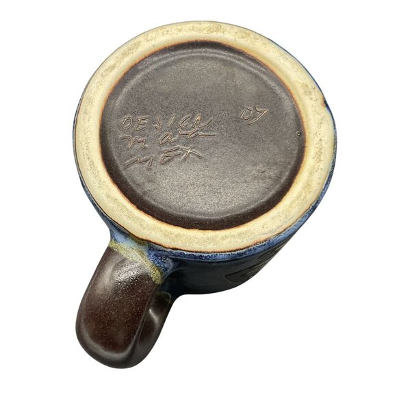 Fish Mara Mug Handmade Lead Free Glaze Mexico *Retired Design* 4 x 3.5 12oz - Picture 6 of 7